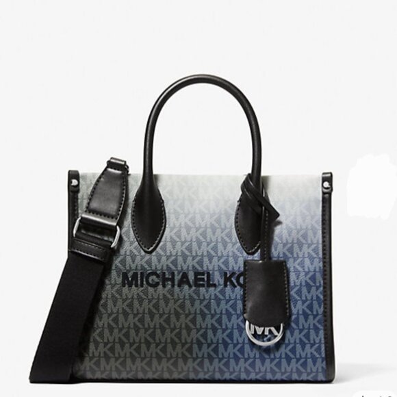 Michael Kors Mirella Small Ombré Signature Logo Crossbody Bag - Picture 1 of 3